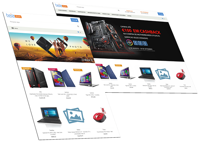 Teia Digital Old Website  tablet